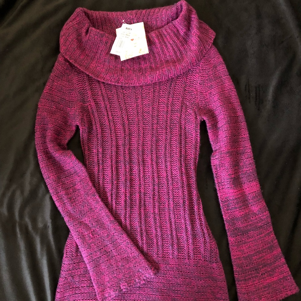 comfy knit long sweater